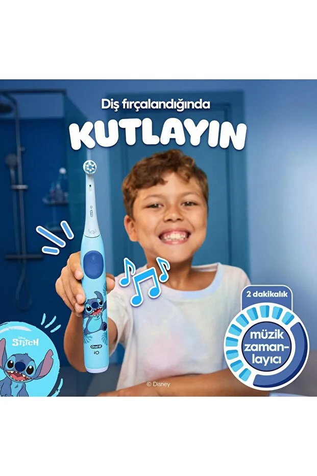 Oral-B iO Çocuk 6+ Stitch Şarjlı Diş Fırçası